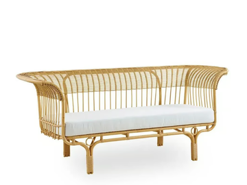 BELLADONNA EXTERIOR - Alu-Rattan and ArtFibre garden sofa by Sika Design - view 2